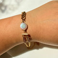 Freshwater Pearl Chain Bracelet | 18K Gold Plated Adjustable Bracelet | NZ Made & Designed - Zodd - NZ - Crafted - Objects of Personal Energy