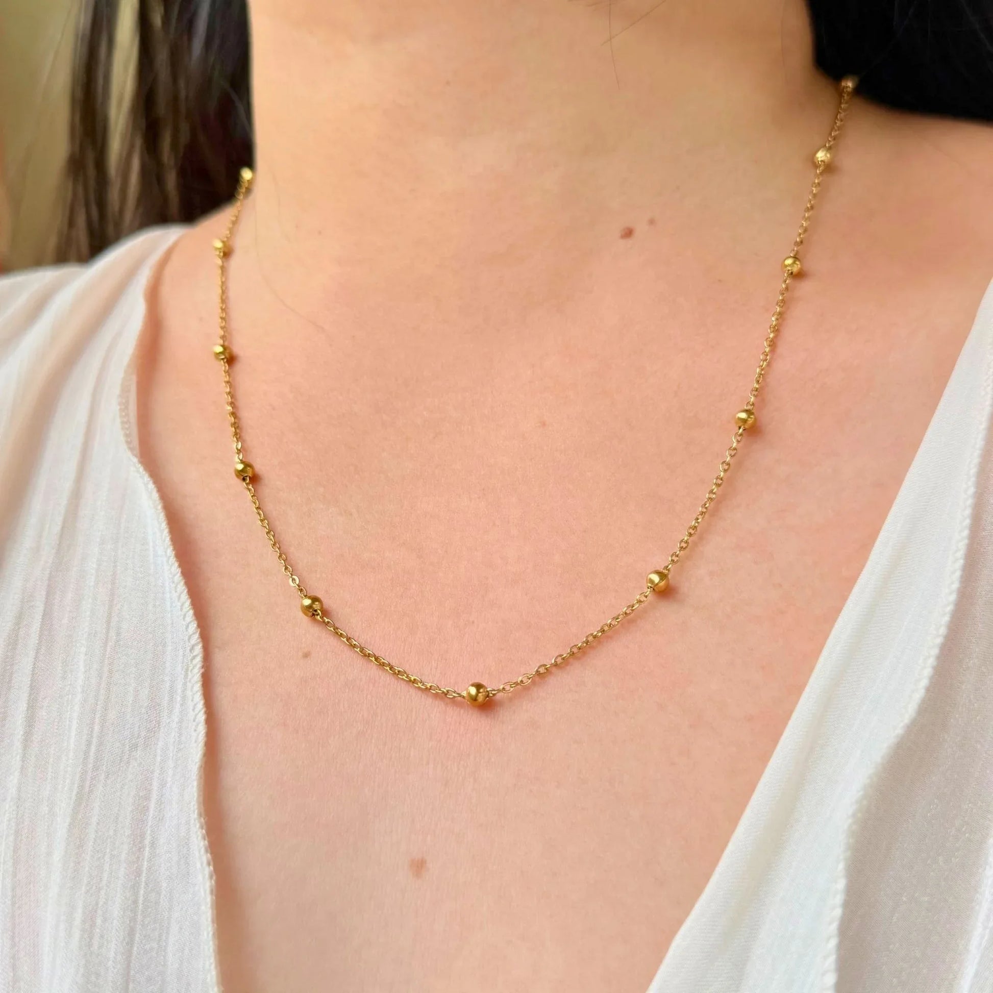 Basic Gold Chain Necklace - Essential Layering Piece NZ - Zodd-NZ-Crafted- Objects of Personal Energy