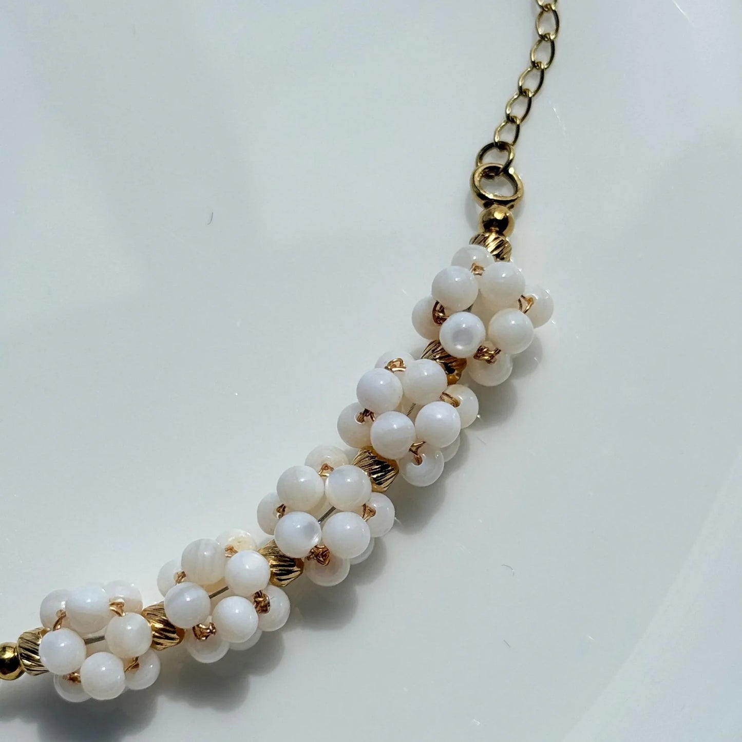 Personalized Shell Bead Necklace with Letter Pendant - NZ made Custom Gift - Zodd - NZ - Crafted - Objects of Personal Energy