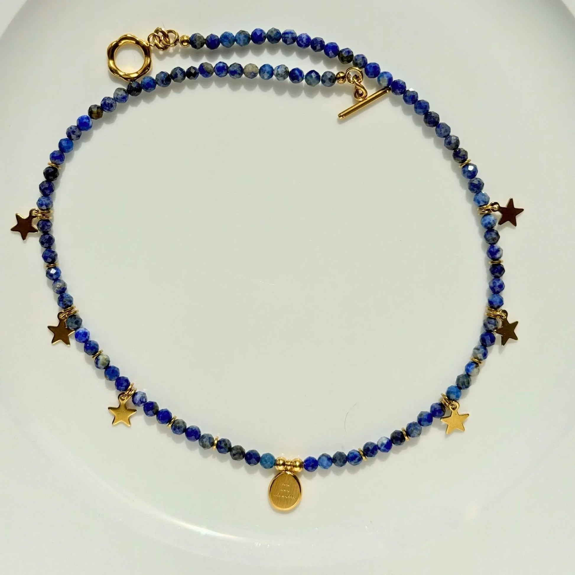 Lapis Lazuli Necklace - Wisdom & Truth Crystal Jewellery NZ - Zodd - NZ - Crafted - Objects of Personal Energy